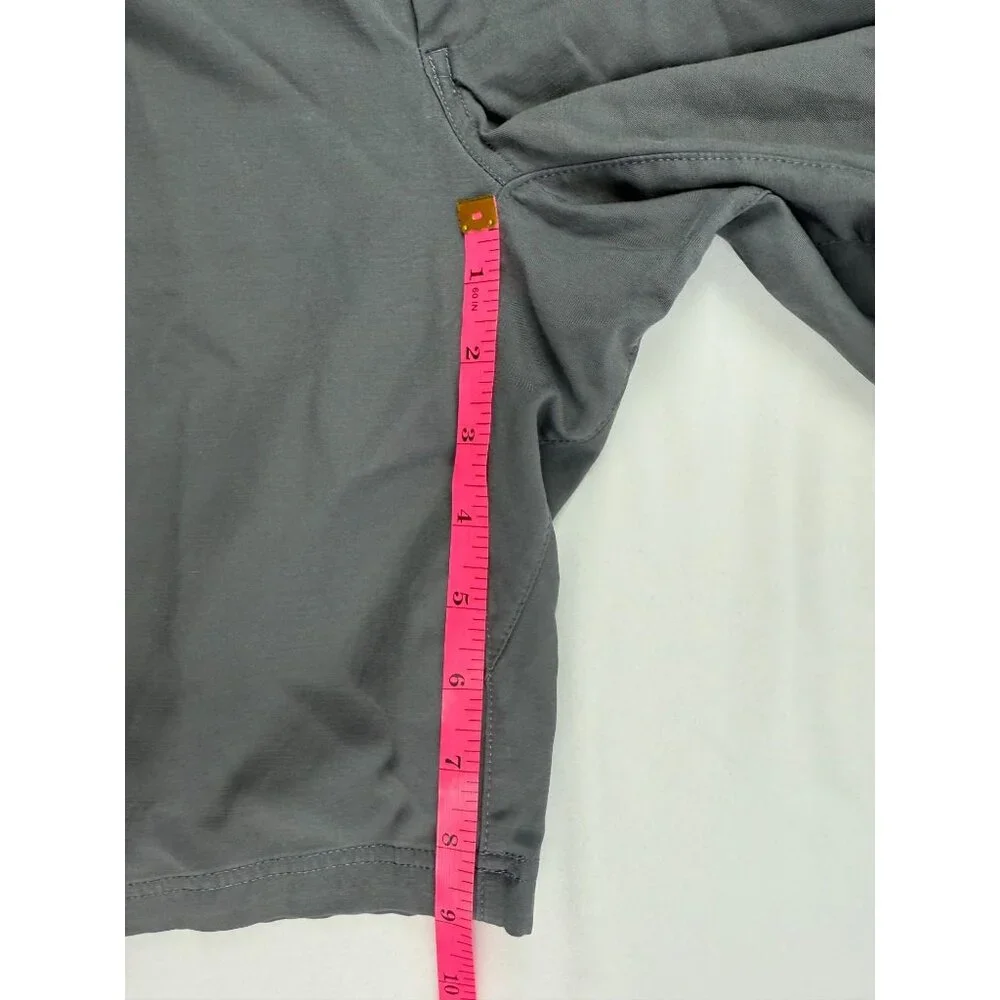 Lululemon Shorts Mens 28 Gray Commission Classic Fit Casual Chino Zip Pockets - Picture 6 of 6
